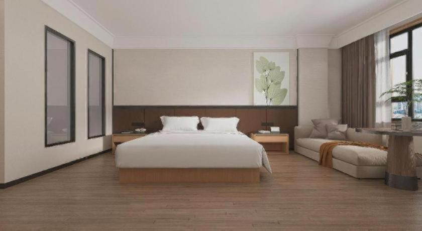 Bedroom 3, GreenTree Inn Puyang Pushang Huanghe Road, Puyang