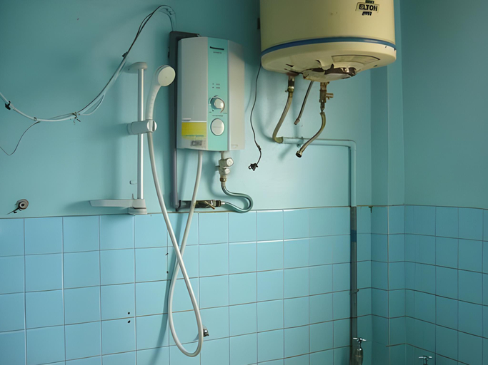 Bathroom, Blue Star Hotel, Kuala Kangsar