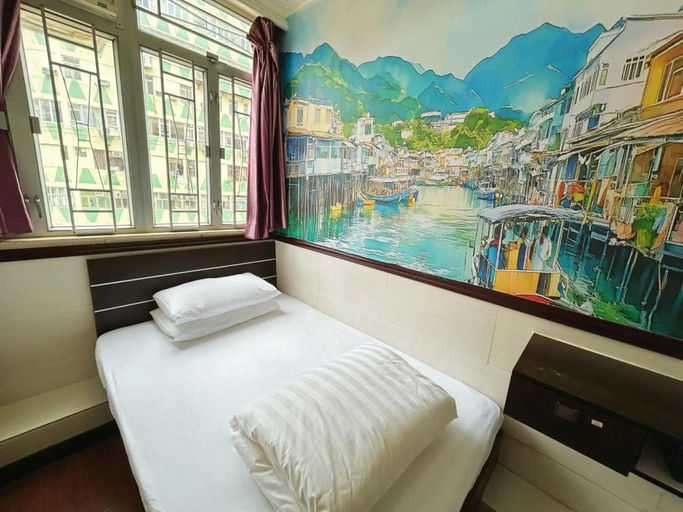Bedroom 4, National Inn, Kowloon