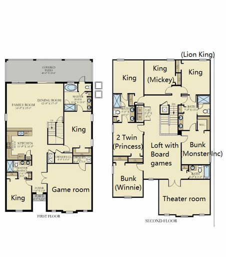 Interior 2, Private Pool Oasis With Iconic Disney Decor!, Osceola