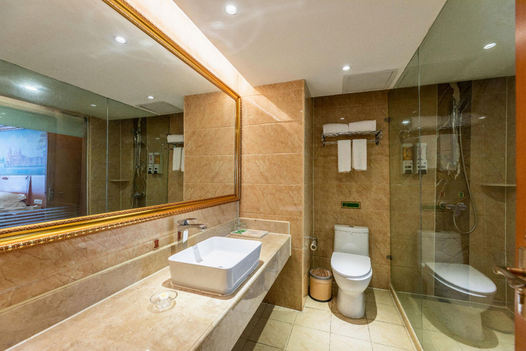 Bathroom 3, Vienna Classic Hotel Changde Pedestrian Street, Changde