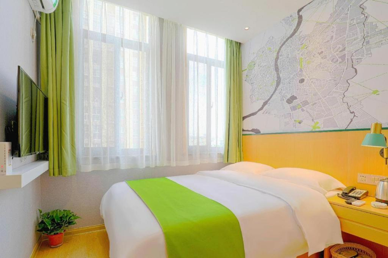 Bedroom 2, Vatica Hotel Hefei Yaohai Longgang Subway Station, Hefei