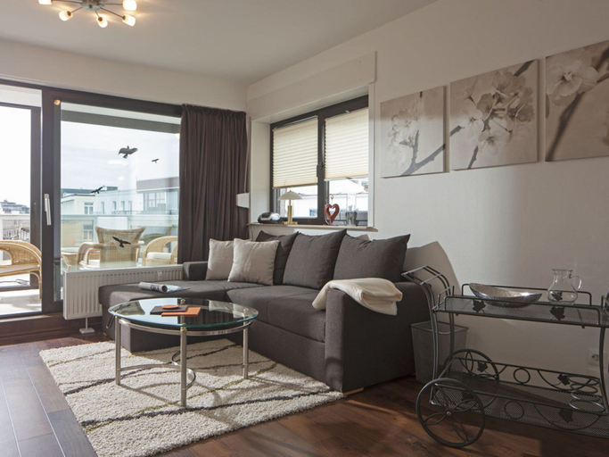 Living area 2, Holiday Apartment in Norderney With Sauna, Aurich