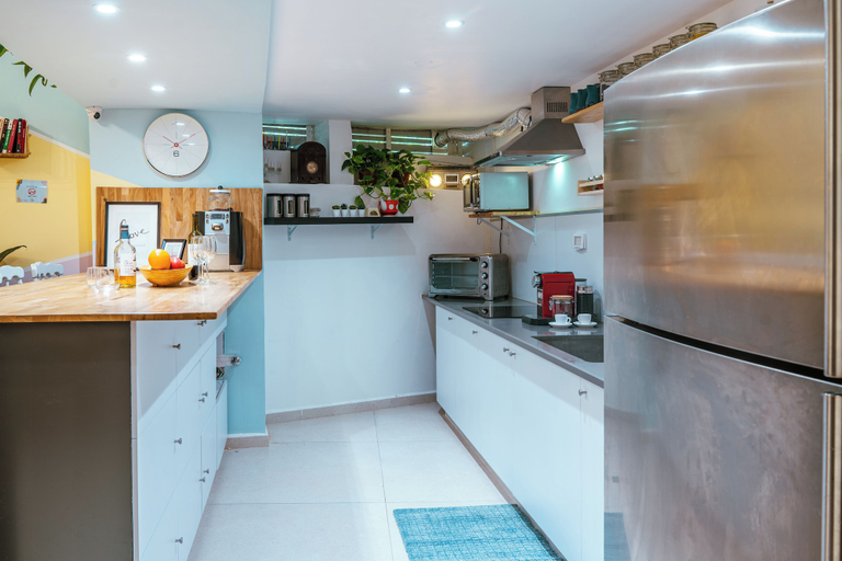 Private kitchen 5, JABITAT-JAFFA-Guesthouse