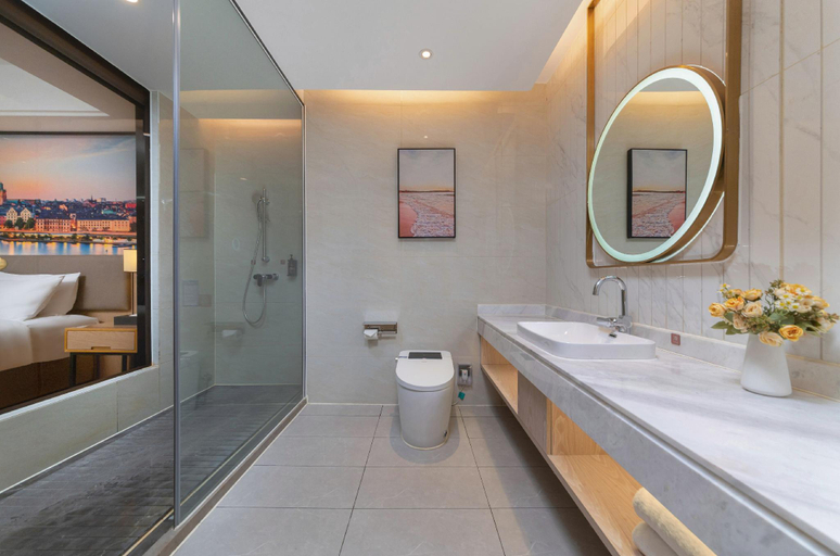 Bathroom 4, Vienna Hotel Dongguan Tangxia Binfen Plaza, Dongguan