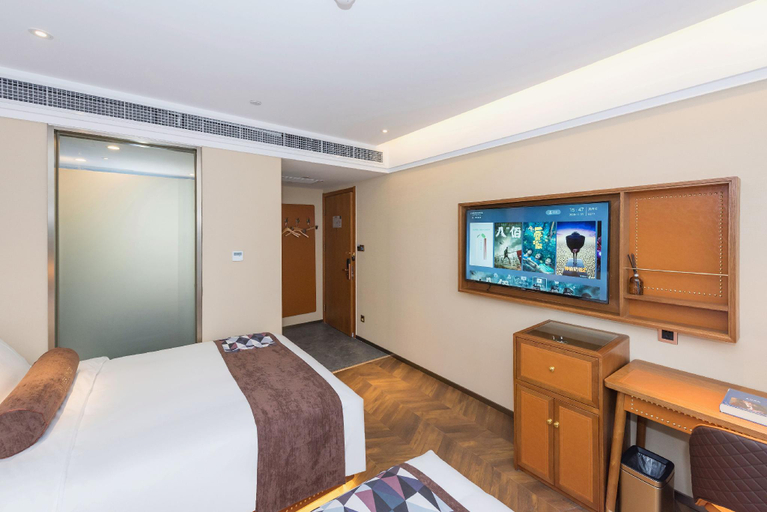 Bedroom 2, James Joyce Coffetel Beijing National Exhibition Peace West Bridge Subway Station, Beijing