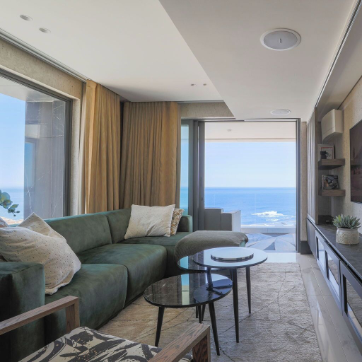 Living area 3, 3 Bedroom Apartment in Bantry Bay, City of Cape Town