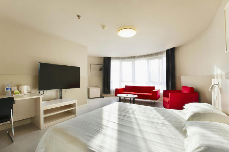 Bedroom 3, Jinjiang Inn - Xishan Road, Dalian