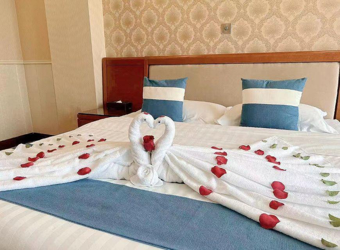 Bedroom, Fuyongyinfa Hotel, Honghe Hani and Yi