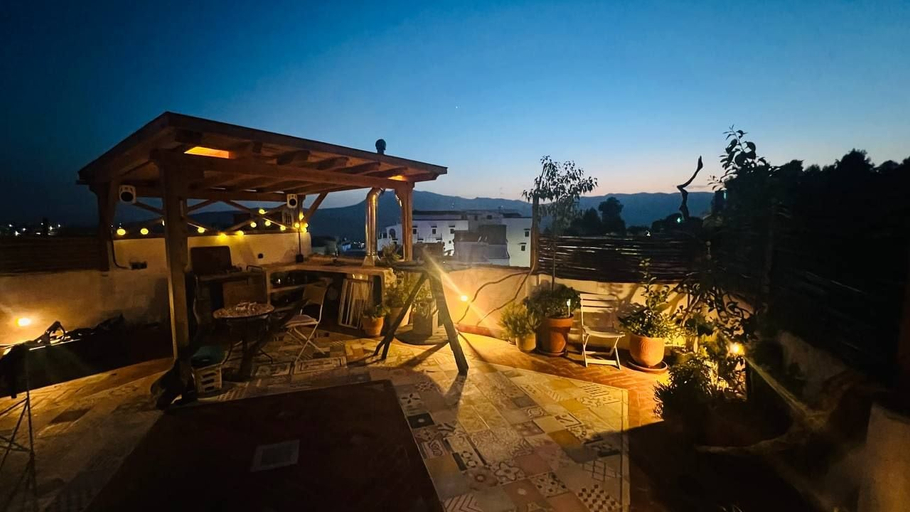 Terrace/patio, Auberge Nautilus, Chefchaouen