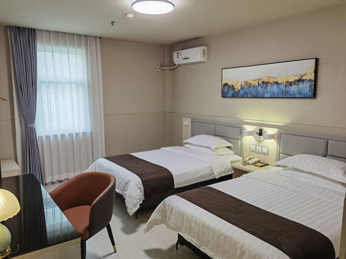 Bedroom 2, Jinjiang Inn Taiyuan Longtan Park, Taiyuan