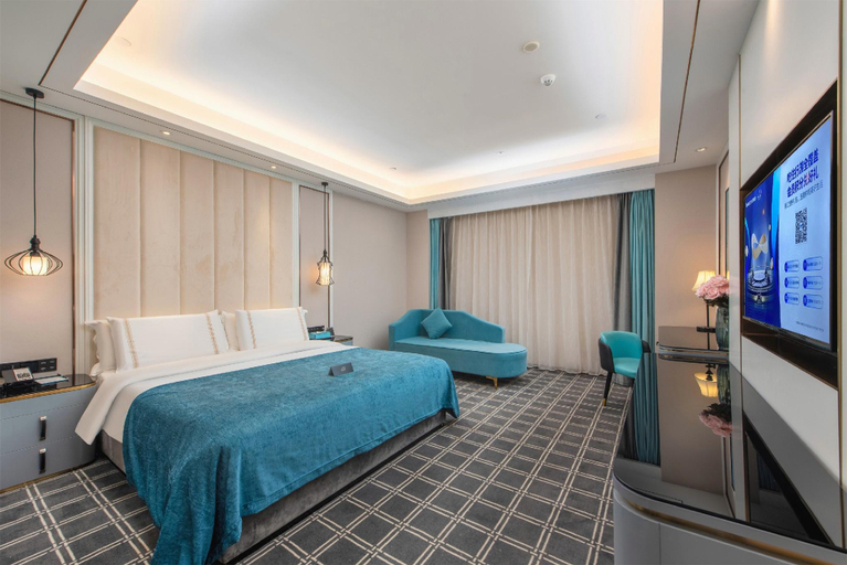 Bedroom 2, Xana Deluxe Hotel Guangzhou Panyu Hanxi Chimelong, Guangzhou