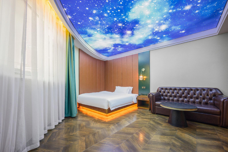 Bedroom 2, James Joyce Coffetel Beijing Tongzhou Universal Resort Wansheng Beili, Beijing