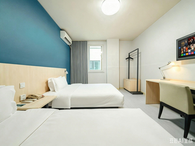 Bedroom, Jinjiang Inn Xiaoshan International Airport, Hangzhou