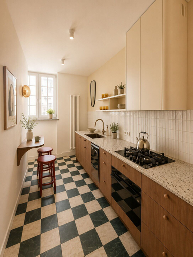 Private kitchen 4, Ogarna - Historic Gdańsk Living, Gdańsk City