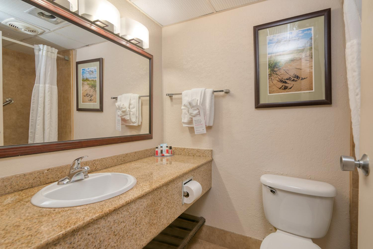 Bathroom 5, Ramada Plaza by Wyndham Nags Head Oceanfront, Dare