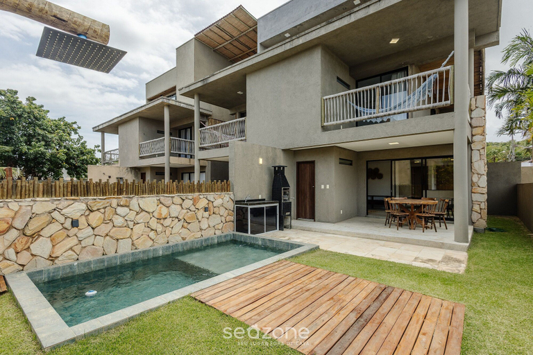 Outdoor dining, House w/ 3 Suites, Pool and BBQ Hva0001, Passo de Camaragibe