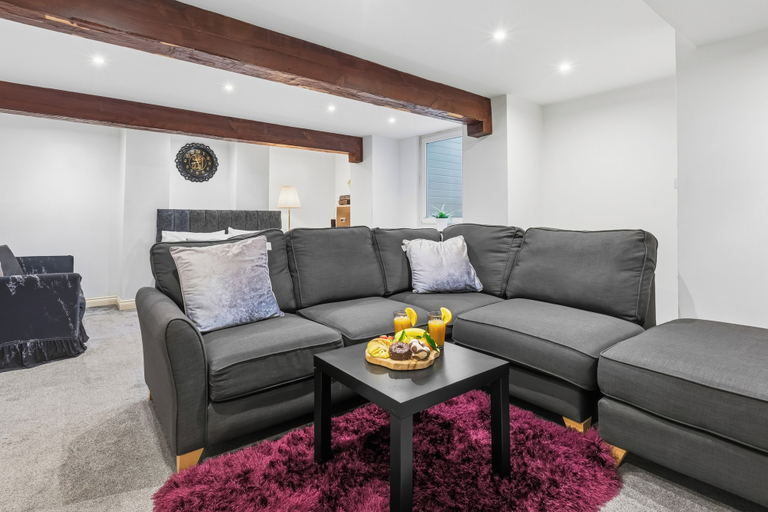 Living area 3, The Cozy Snug Basement, Sleeps 2 in Bury, Bury