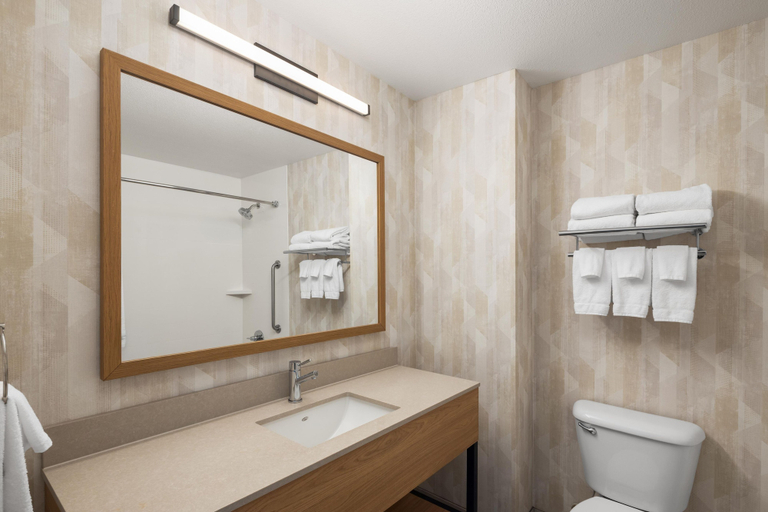 Bathroom 4, Hampton Inn & Suites Bremerton, Kitsap