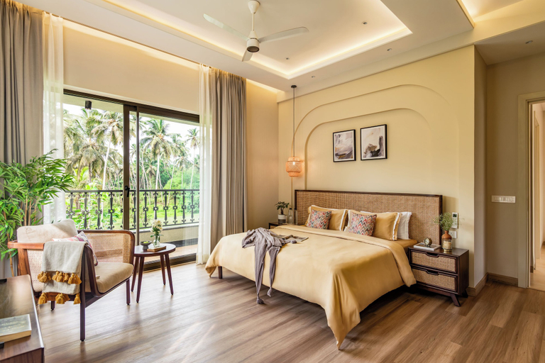Room 2, Paddy Field View 5 Mins Drive to Beach, North Goa