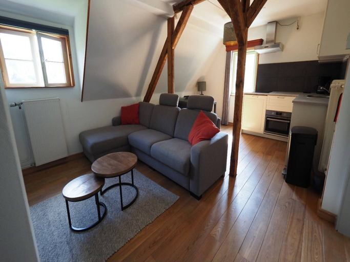 Living room 2, Spacious Half-timbered Holiday House With Mountain Views for 10, Hochsauerlandkreis