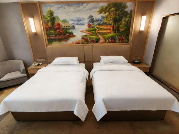 Bedroom 2, Vienna Hotel Zhejiang Shaoqing Keqiao, Shaoxing