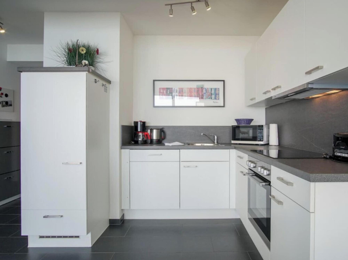 Private kitchen 2, House Zur Mole, Apartment 13 "sea View", Ostholstein
