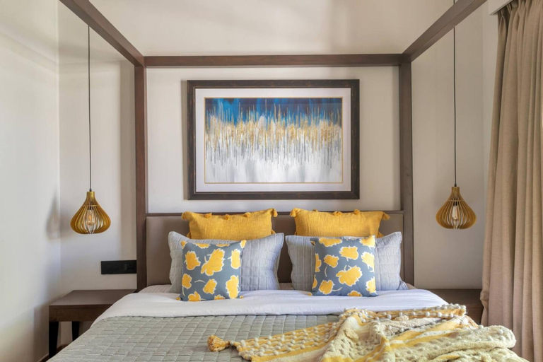 Bedroom 2, Villa Polaris by Hireavilla, 4BR w Pvt Heated Pool, North Goa