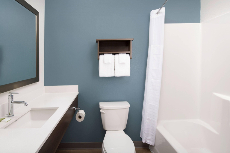 Bathroom 4, WoodSpring Suites Chicago Tinley Park, Will
