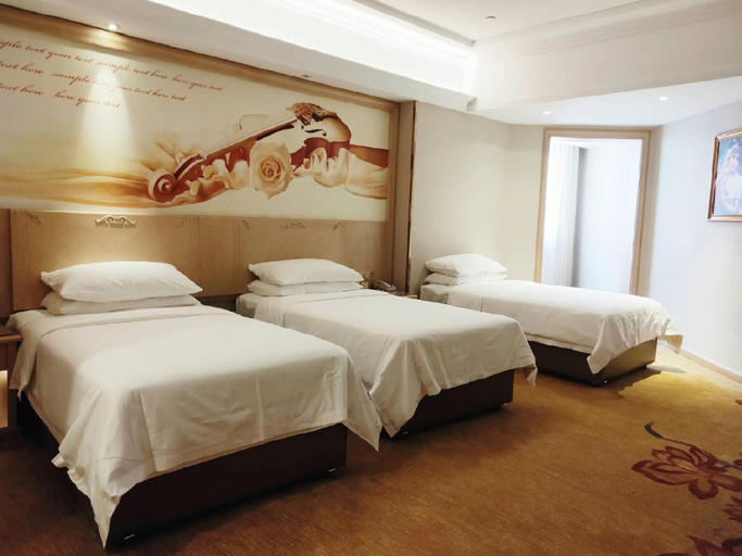 Bedroom 2, Vienna Hotel Tianjin Yujiabao Financial Center, Tianjin