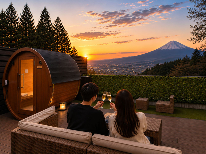 Terrace/patio 2, Well Resort Fuji Annex, Gotemba