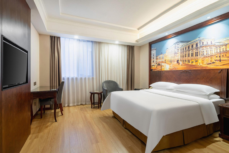Bedroom 2, Vienna Classic Hotel Shanghai Jinshan New City Wanda, Shanghai