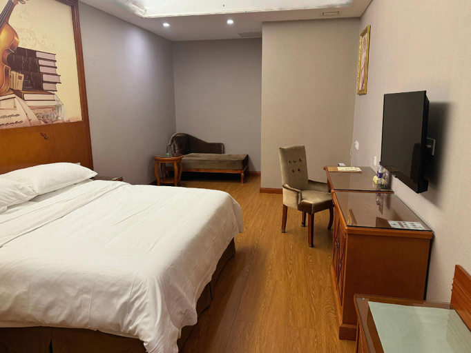 Bedroom 2, Vienna Hotel Zhejiang Taizhou Luqiao Passenger Center, Taizhou
