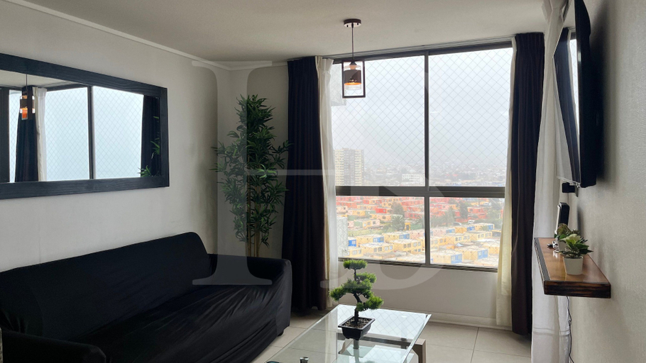 Living area, COMODO DEPARTAMENTO 1D Y 1B VISTA AL MAR, Antofagasta
