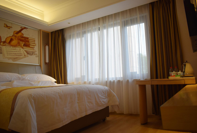 Bedroom 2, Vienna International Hotel Shanghai Jinshajiang Road Changfeng Park, Shanghai