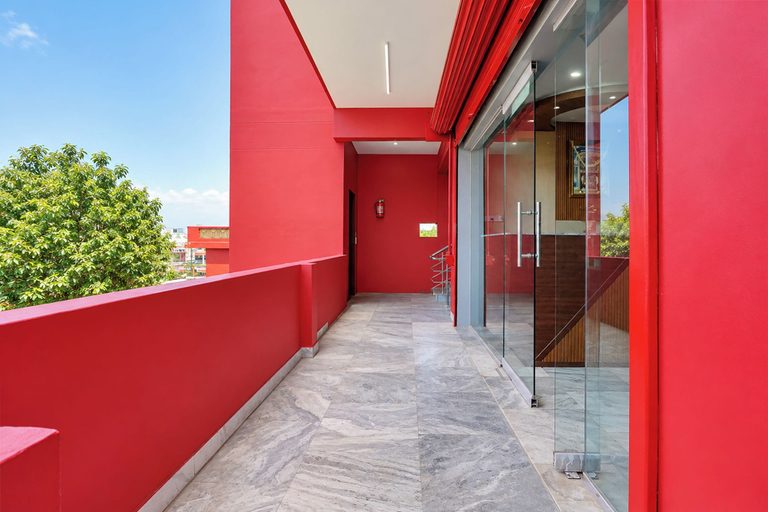 Balcony 5, Fabhotel Senthur Murugaan Residency, Kancheepuram