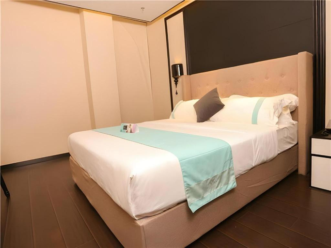 Bedroom 2, Xana Hotelle·Ji'nan Hi-tech Zone Century Avenue Tangye, Jinan