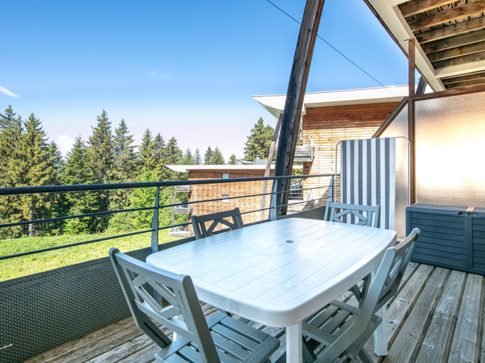 Balcony, Mountain Apartment in Chamrousse, Isère