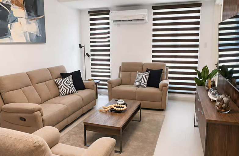 Living area 3, 1BR Premium Apartments Nitram