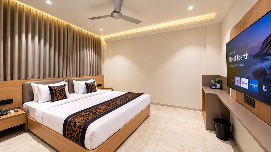 Room 5, Hotel Teerth Dwarka, Devbhumi Dwarka