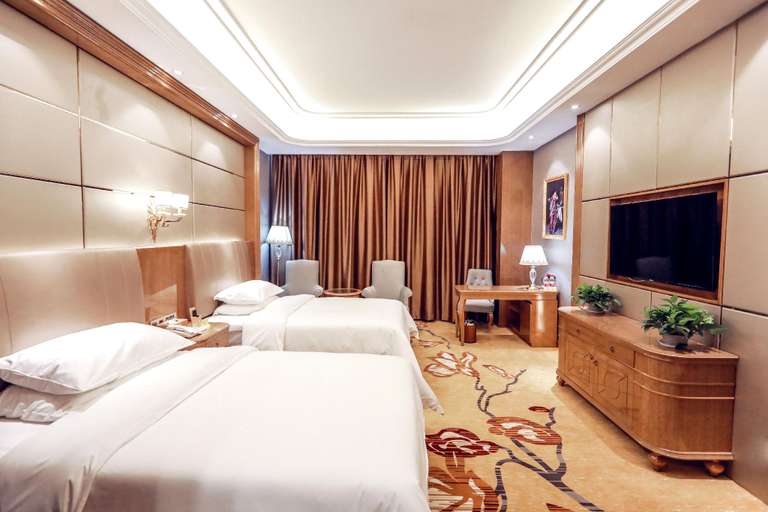 Bedroom, Vienna Hotel Gansu Wuwei  Wanda Railway Station, Wuwei