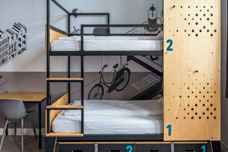 Bedroom 2, Stayokay Hostel Amsterdam Oost, Amsterdam