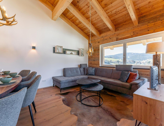 Living room 2, Chalet Right Next to the ski Area, Murau