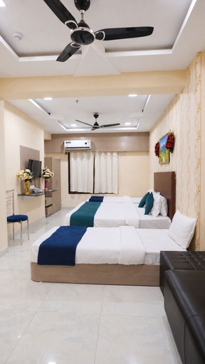 Bedroom 3, Hotel Lord Krishna Dham, Devbhumi Dwarka