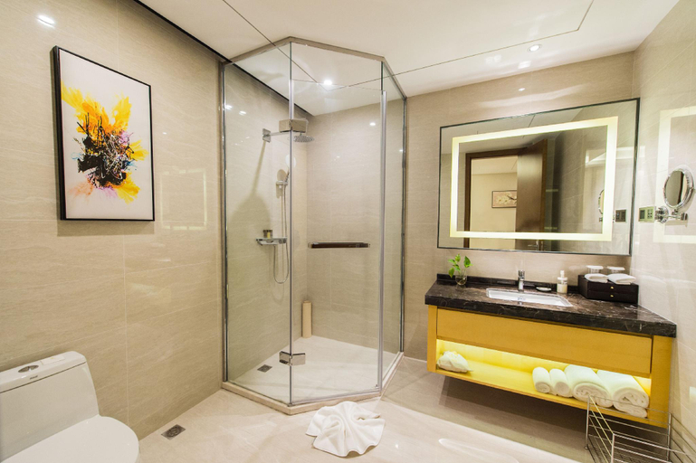 Bathroom 3, Jinjiang Metropolo Hotel Nanjing South Railway Station Software Valley, Nanjing