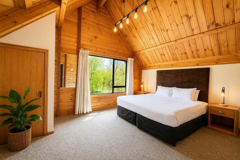 Bedroom 2, Tongariro Lodge, Taupo