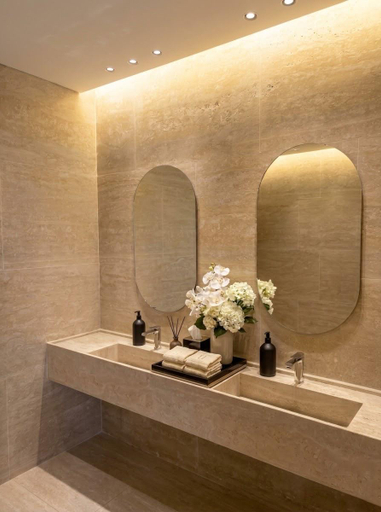 Bathroom, The Lead Hotel, Western Urban