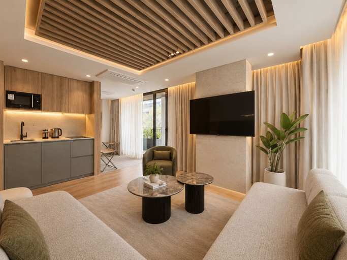 Living area, Nostos Bogotá Hotel, Santafé de Bogotá
