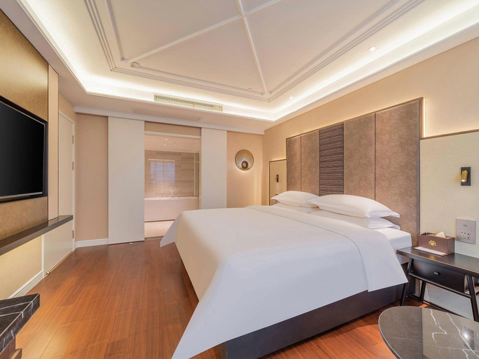 Bedroom 3, Jinjiang Metropolo Hotel Haimen Shishan, Nantong