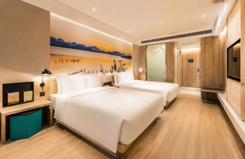 Bedroom 2, Atour Hotel Hangzhou Qianjiang New City, Hangzhou